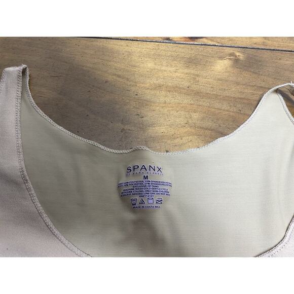 Spanx Tank Top Womens Nude Shaping Tank Size Medium - Picture 2 of 7